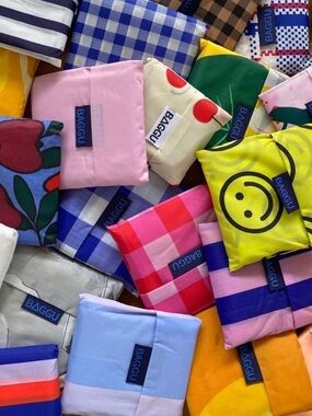 BAGGU Surprise Bundle- Set of Three Mystery Standard BAGGU Nylon Bags